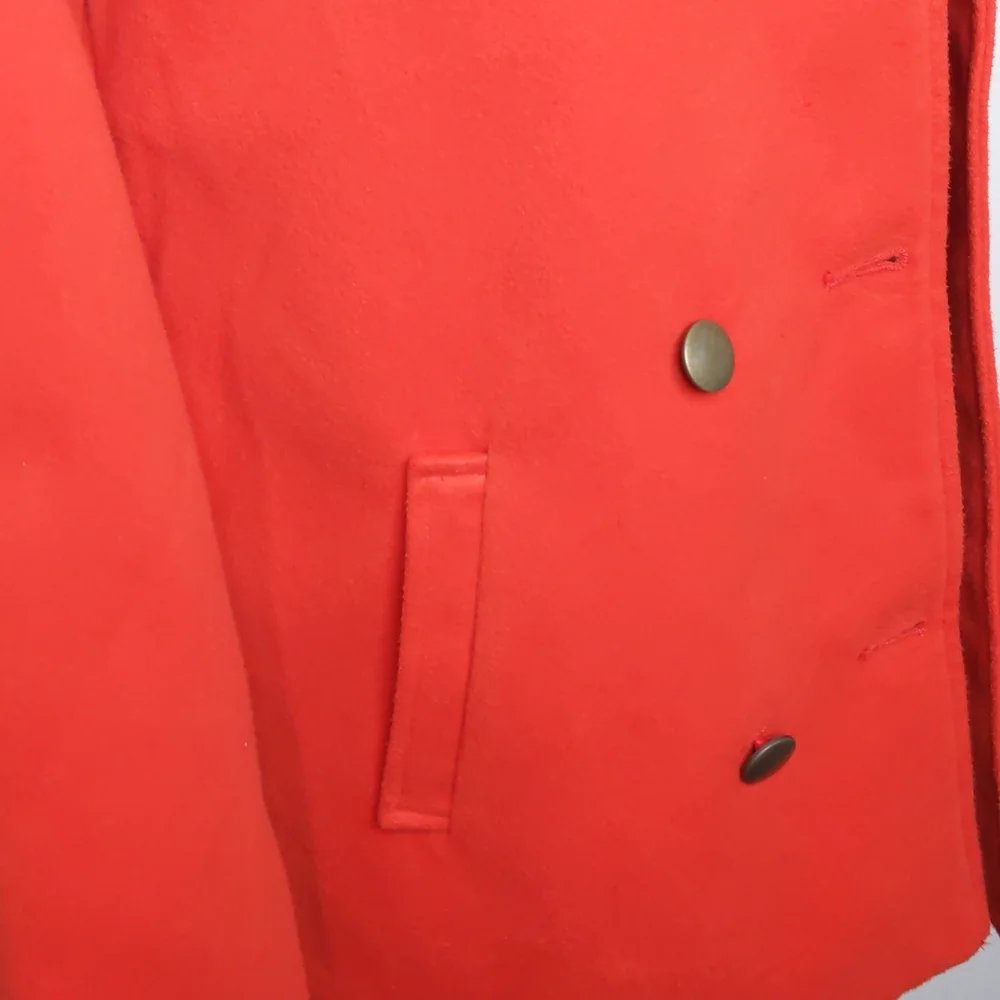 Old Navy Red Pea Coat XXL size 16